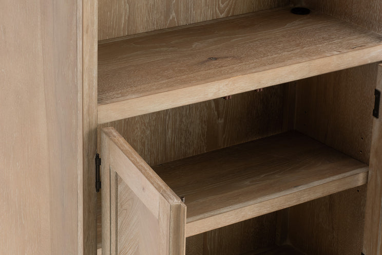 Harper Point Khaki Bookcase